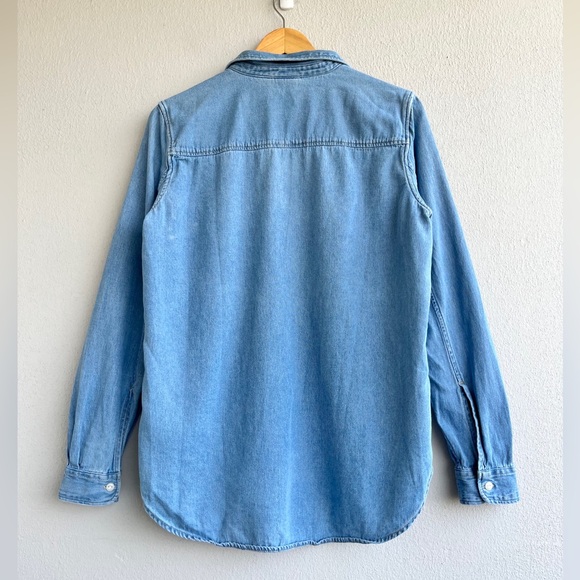 H&M | Button Down Denim Shirt - Picture 5 of 16